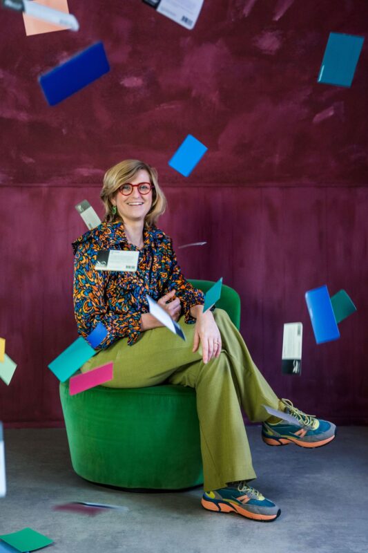 glimlachen van kleur